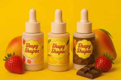 سيروم شوباس 3 نكهات 🍓🍫🥭